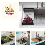 Stainless Steel Colander for Workstation Kitchen Sink,