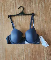 NEW Calvin Klein Perfectly Fit Bra 34A Memory Touch T-Shirt Lightly Padded