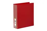 Marbig Clearview Insert Binder A4 50mm 4D Red Red 5424003B