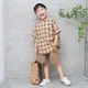 童裝男童套裝純棉短袖上衣+褲子夏季新款寬鬆時尚韓版日系兩件套kzzd