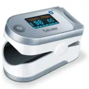 Beurer PO60 Bluetooth Fingertip Pulse Oximeter with Monitoring via App
