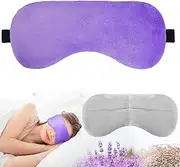 Cavoilu Weighted Eye Mask, Moist Heat Warm Compress for Eyes.