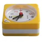 Clock For Tabletop Plastic Square Travel.Silent 5.7*2.9*5.6CM Alarm Clock