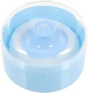 Kichvoe 1 Set Makeup Travel Baby Powder After Bath Powder Case Powder Puff Sponge Talcum Powder Container with Puff Washable Puff Baby Powder Puff Dusting Miss Foundation Body