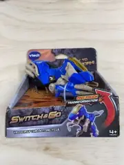 Vtech Switch & Go Velociraptor Motorcycle Transformer Dino Dinosaur Toy NIB