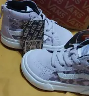 Vans Sk8-Hi Zip MTE-1 Orchid Ice Leopard Size 4 Toddler Mountain Edition MTE