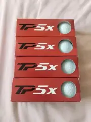 Taylor Made TP5X 12 Golf balls Tour Distance New Urethane Designed In USA