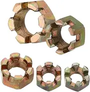 NOLITOY Go Kart Steering Components 5pcs Steering Kit for Rod Go Kart Front Fork Covers Bolt Kit 8-10-12-14-16mm Handle Center