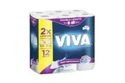 Viva Double Length Cleaning Paper Towels Rolls 12 x 120 Sheets