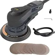 5.0mm/2.5mm Random Orbital Sander Brushless 350W 3A Multi-function Variable Speed Electric Corded Car Polishing Machine(5.0)