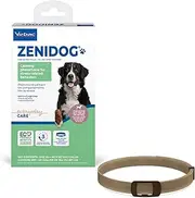 Virbac Zenidog Long-Acting Calming Collar for Large Dogs, Black or Brown, Nylon, Lasts Up To 3 Months