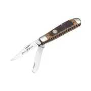 Boker Tree Germany 110793 Mini Trapper Folding Knife, Brown Jigged Bone handle