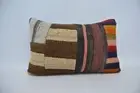 16"x24" Brown Cushion Cover, Pillow for Sofa, Cushion Cover, Boho Pillow