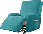 Xiaojiang Store Velvet Recliner Cover Split Style Sofa Covers Stretch Lazy Boy Chair Covers Lounger Single Seater Sofa Slipcover Armchair Covers (Color : A13 Recliner Cover)