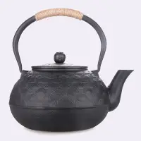 在飛比找蝦皮購物優惠-日本南部鐵壺大容量老鐵壺鑄鐵茶壺日本生鐵壺功夫茶具松針1.8