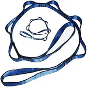 Nylon Daisy Chain 6 Loop Multipurpose Strap Rope 2pcs 25kN Strong Climbing Straps 43 Inches for Yoga Swing Yoga Hammock Trapeze Ceiling Anchors Daisy Chains