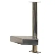 Marine Boat Ladder 217167 | Single Step 19 3/4 Inch Stainless Steel
