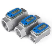 1" 2 3" Turbine Digital Diesel Water Fuel Flow Meter Oval Gear Flow Gauge Meter