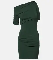 [Jacquemus] Jacquemus Drapeado minidress UK 12 green