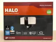 Halo S1FB10M2B Motion-Sensing Battery Powered LED Bronze Floodlight