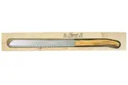 Andre Verdier: Bread Knife - Olive Wood