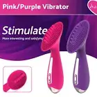Licking Tongue Clitoris Vibrator Dildo G-Spot Nipple Clit Stimulator USB Sex Toy