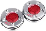 NA 2pcs Red Clover Golf Custom Weights for Titleist Scotty Cameron Newport Studio California Putters (2x40g)