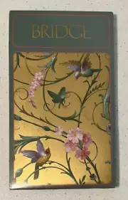 Caspari Bridge Score Pad Antionette SP23 Birds Butterfly NEW SEALED