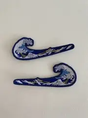 Nike Custom Swoosh Japanese Great Wave (Hook and Loop)