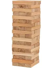 [Jenjo] 54 Piece Giant Outdoor Wooden Block Game 63cm