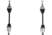 Front PAIR TrakMotive CV Axle Shaft for 2004-2007 Saturn Vue (36206)