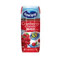 在飛比找PChome24h購物優惠-優鮮沛蔓越莓綜合果汁-經典原味250ml(18入/箱)