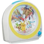 Seiko Pokemon characters Alarm Clock ‎130×127×71mm Battery Kids Japan Anime NEW