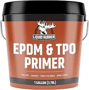 Liquid Rubber RV Roof and EPDM Rubber Primer - Weatherseal Roofing Coating, 1 Gallon
