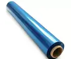 200 ft Blue Cellophane Wrap Roll (16 in x 200 ft x 2.5 Mil)-Colored Cellophan...