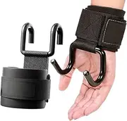 Hook Straps Weight Lifting - Fitness Weightlifting Hand Grips,Gym Lifting Pull Up Hooks for Powerlifting, Bodybuilding, Shrugs, Rows, Deadlift