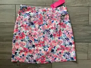 LILLY PULITZER JONAS SKORT, RESORT WHITE, PARTY LIKE A LOBSTAR, NWT $88