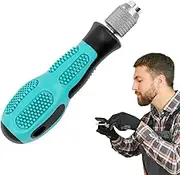 6.35mm Screwdriver Self-Locking Adapter Handle, Screwdriver Bits Holder, Appliance Repair Tool, Endurable Materials, Efficient Storage Solution, 60g, for Daily Fixing, Home, Garage & Workshop