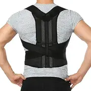 Corrector Full Back Support Brace for Women Men Upper and Lower Thoracic Kyphosis Rounded Shoulders Compression Vest