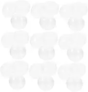 20Pcs Transparent Balls for Vending Machines Fillable Capsules for Creative Present Packaging Balls for Playing and Display and Reusable