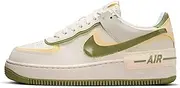 [Nike] Air Force 1 Shadow Women's Shoes (FN6335-101, Sail/Alabaster/Pale Ivory/Oil Green)