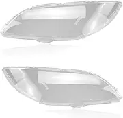 Car Headlight Lens Cover for Mazda 3 2006-2012 Waterproof Clear Lens Auto Shell Cover 2pcs Car Front Head Light Lamp Cover