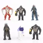 Godzilla x Kong 6 - Monster Action Figure Set - Skar King, Shimo - Collectibles