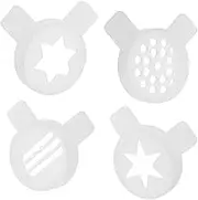 Cabilock Commercial Ice Maker Accessories Kit Star Nozzle Ice Machine Seals Shape Caps