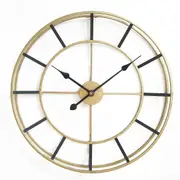 Large Metal Wall Clock - Oxford