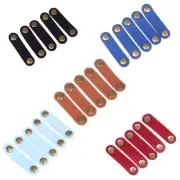 5Pcs headphone earphone earbud cable cord wrap winder organizer holder BDAUM WO