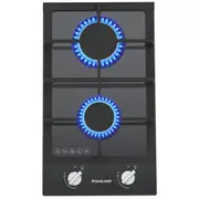 GASLAND chef 30cm Gas Cooktop 2 Burners Glass Cast Iron Cooking Stove