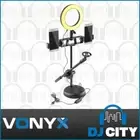 LED Ring Light Dimmable Photography Circle Lamp Tripod Phone Video Selfie Makeup