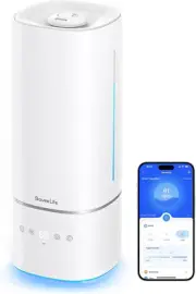 Humidifiers for Bedroom, 6L Top Fill Cool Mist Humidifier for Large Room, Auto M