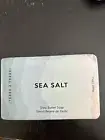 Terre À Terre Sea Salt Shea Butter Soap. Plant-based, Cruelty Free Soap